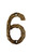 Log House Number Six - Antique Brass (LHN6-AB)