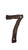 Log House Number Seven - Oil Rubbed Bronze (LHN7-ORB)