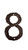 Log House Number Eight - Oil Rubbed Bronze (LHN8-ORB)