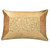 Aranka Tan Hair On Hide Border Pillow W/ Gold Sequins (12697CTC-GD)