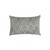 Eos Ivory Velvet Pillow With Silver Beads (EOS04C-IV)