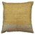 Verona Linen Net Pillow W/ Gold And Silver Print (VERONA04A-GDSV)