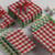 Merry And Bright Check Heavyweight Dishcloths - Set Of 3 (Pack Of 25) (27393)