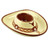 Cowboy Hat Chip & Dip Platter (Pack Of 5) (23859)