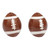 Football Ceramic Salt & Pepper Shaker Set Of 2 (Pack Of 20) (23615)