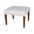 Couture Covers Single Bench Cover - Pure White (7011-120-E)