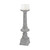 Floor Standing Grey Washed Candle Holder - Medium (9166-022)