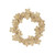 10" Outer Burlap Button Daisy Wreath (Pack Of 7) (82509)