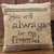 8X8" Small Burlap My Friend Pillow (Pack Of 15) (82817)