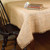 60 X 60 In. Fringed Burlap Tablecloth (Pack Of 3) (88854)