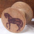 3.75X3" Horse Wooden Spool (Pack Of 9) (91604)