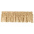 72X14" Flax Ruffled Valance (Pack Of 3) (93243)