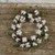 20" Cotton 'N' Leaves Wreath (Pack Of 3) (97957)