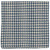 13X13" Blue Check Dishcloth (Pack Of 50) (98564)