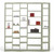 Valsa Composition 2012 005 Modular Wall Shelving Matte Grey 5603449316517
