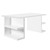 Multi 63" White Dining Table With Storage Legs 5603449612305