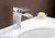 17.5" W Above Counter White Vessel Set For 1 Hole Right Faucet (AI-26293)