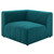 Bartlett Upholstered Fabric Left-Arm Chair EEI-4396-TEA