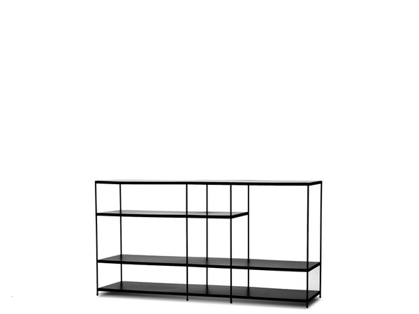 Buffet, Small Etta Metal Shelves/Metal Frame DBRETTABLACMETAL