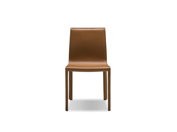 Dining Chair Fleur Caramel Leather DCHFLEUCARA