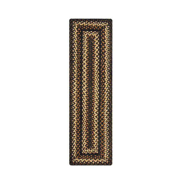 8" x 28" Small Table Runner Rectangle Kilimanjaro Jute Braided Accessories - Pack Of 2 (597212R)