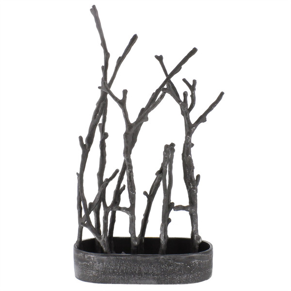 Wide Metal Branches Sculpture (390148)