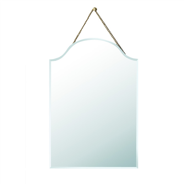 Arch Shaped Beveled Hanging Mirror (396677)