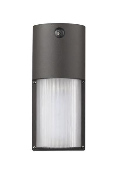 120-277V Bronze Integrated Led Wall Pack With Photocell (398824)