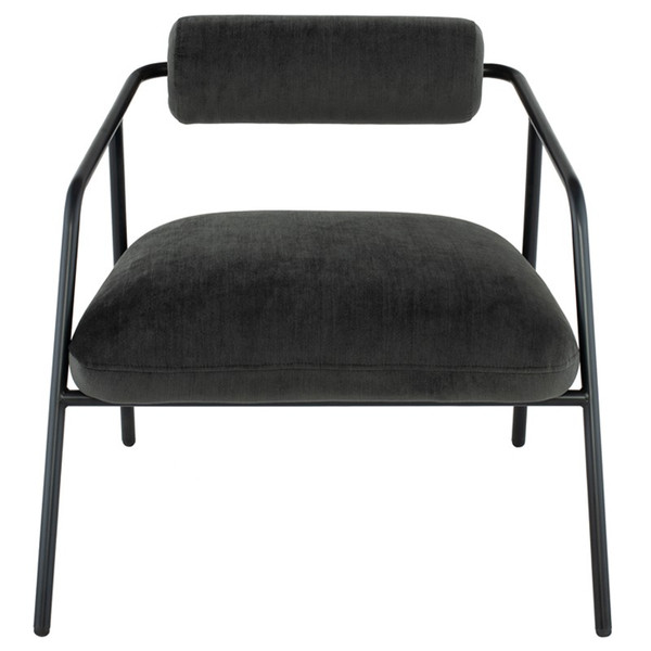 Cyrus Occasional Chair - Pewter/Black (HGDA700)