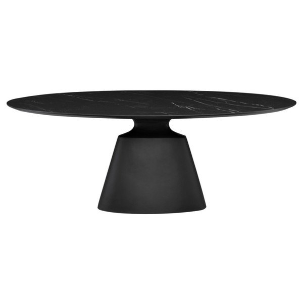 Taji Dining Table - Black/Black (HGNE285)