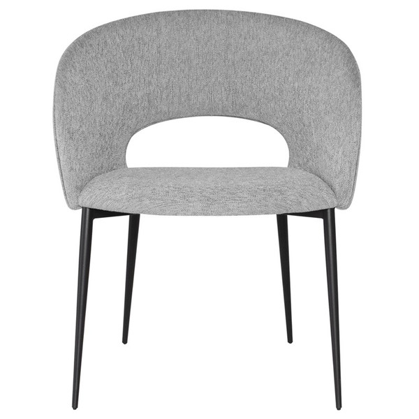 Alotti Dining Chair - Light Grey/Black (HGNE315)