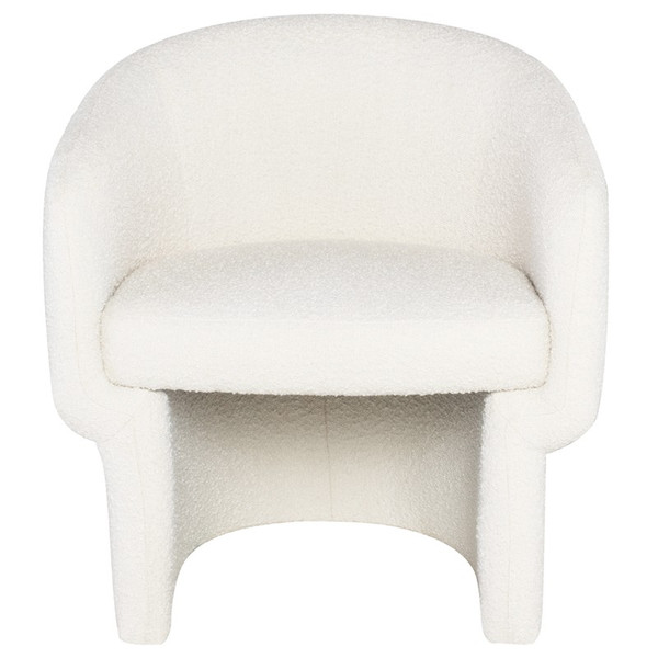 Clementine Occasional Chair - Buttermilk Boucle/Black (HGSN147)