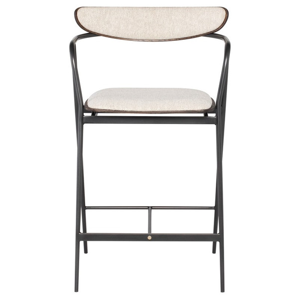 Gianni Counter Stool - Shell/Black (HGSR800)