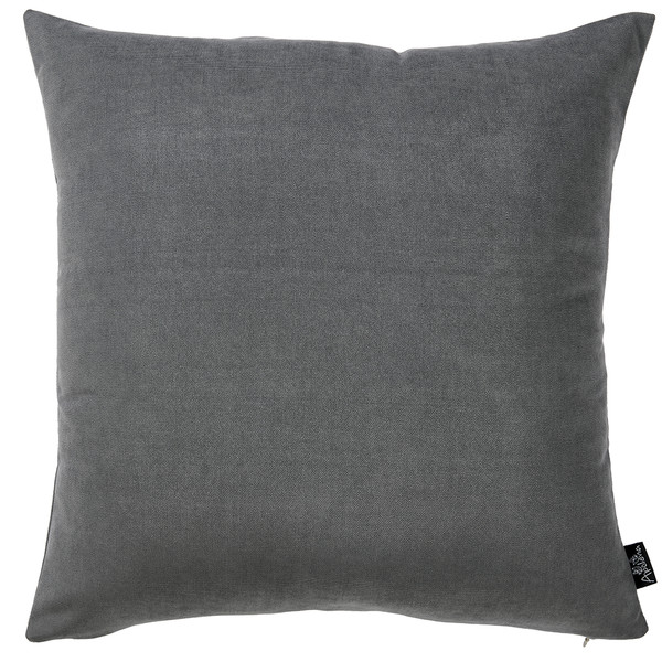 18"X18" Grey Honey Decorative Throw Pillow Cover 2 Pcs In Set (355243)