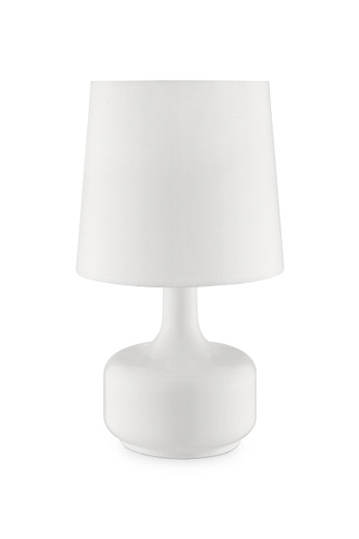Modern Powder White Table Lamp With Touch Switch (468691)