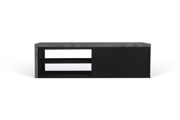 Move TV Table - Concrete Look / Pure Black 9000.639784