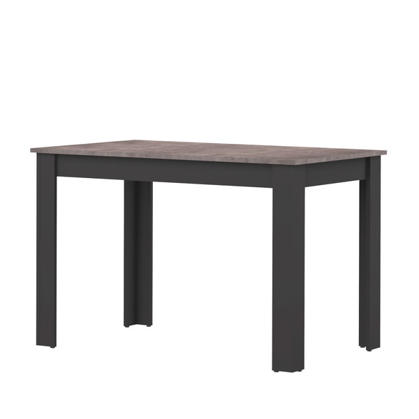 Nice Dining Table - Black / Concrete Look E2280A7698X00