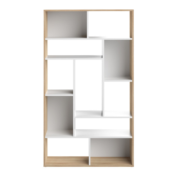 Seoul Bookshelf - White / Oak Color X7030X0321X00