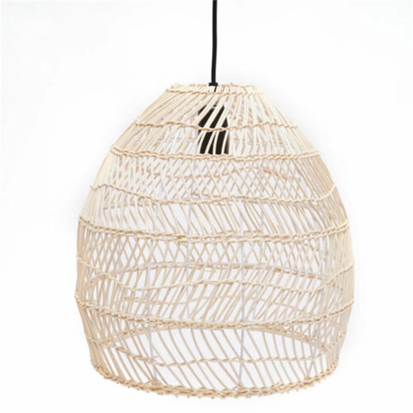 Natural Woven Rattan Hanging Pendant Lamp (475560)