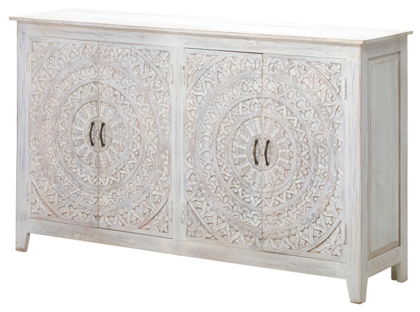 Carved Lace 4 Door Sideboard (12018726)