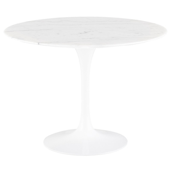 Cal Dining Table - White/White (HGEM845)