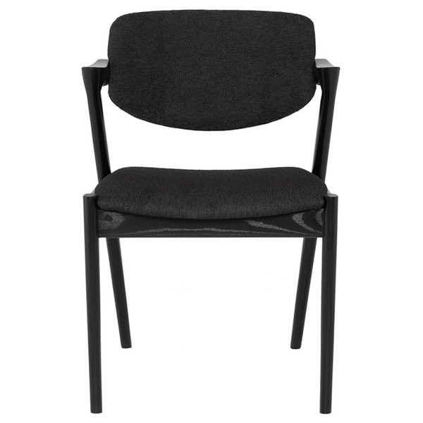 Kalli Dining Chair - Activated Charcoal/Onyx (HGNH108)