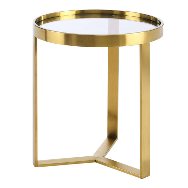 Relay Side Table - Gold EEI-6150-GLD