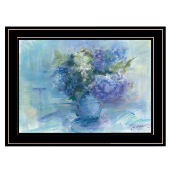 Bouquet 3 Black Framed Print Wall Art (406971)