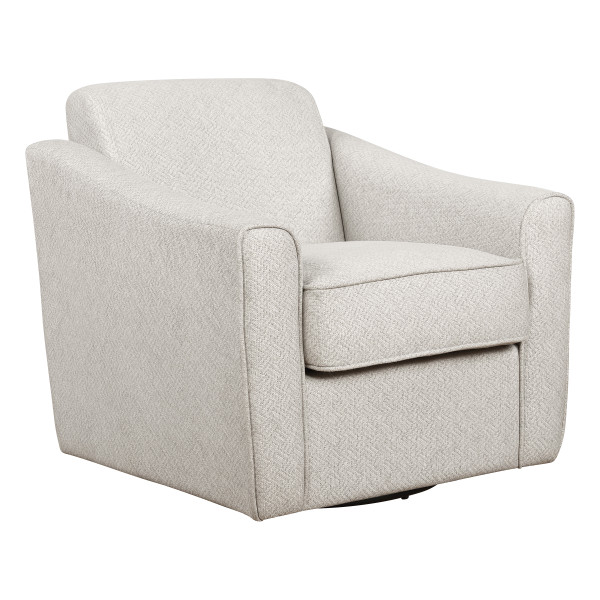 Cassie Swivel Arm Chair - Cement (CSS-A39)