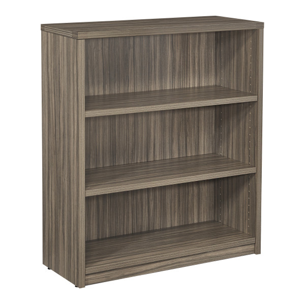 Napa 3-Shelf Bookcase 36"X14"X42" - Urban Walnut (NAP-55-URB)