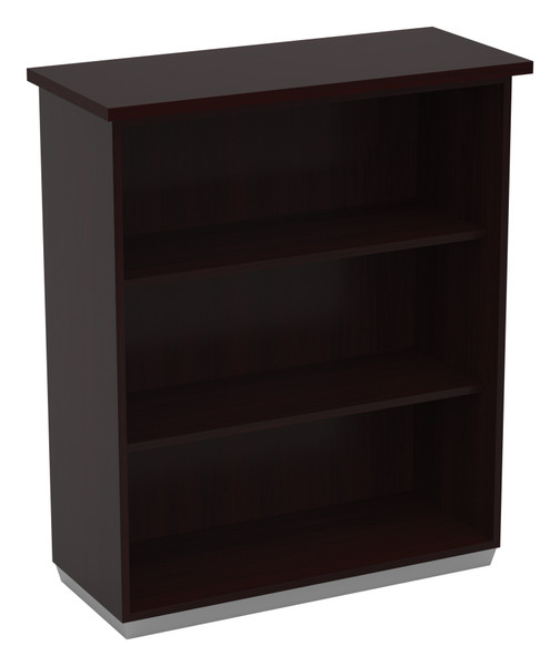 Tuxedo 3-Shelf Bookcase/Open Hutch - Dark Roast (TUX-55-DKR)