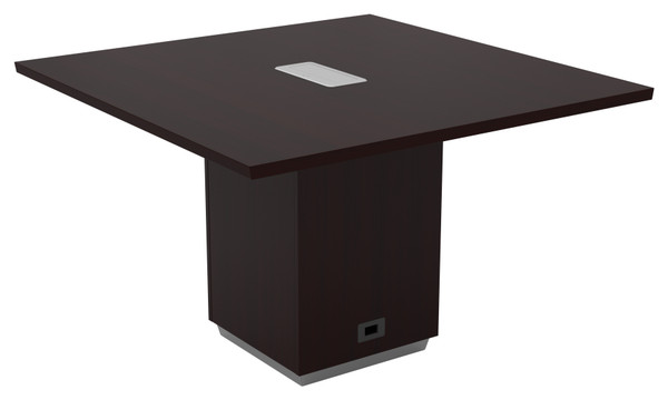 Tuxedo 48" Square Table - Dark Roast (TUXDKR-59)