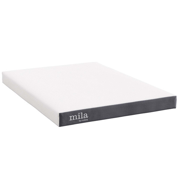 Mila 5" Full Mattress MOD-7100-WHI