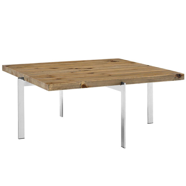 Diverge Wood Coffee Table - Brown EEI-2648-BRN